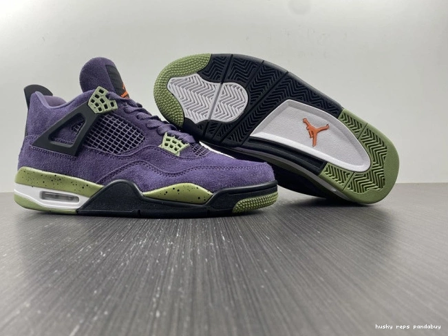 Cheap Husky Jordan Purple WMNS 4 AQ9129-500 Canyon Air 0815
